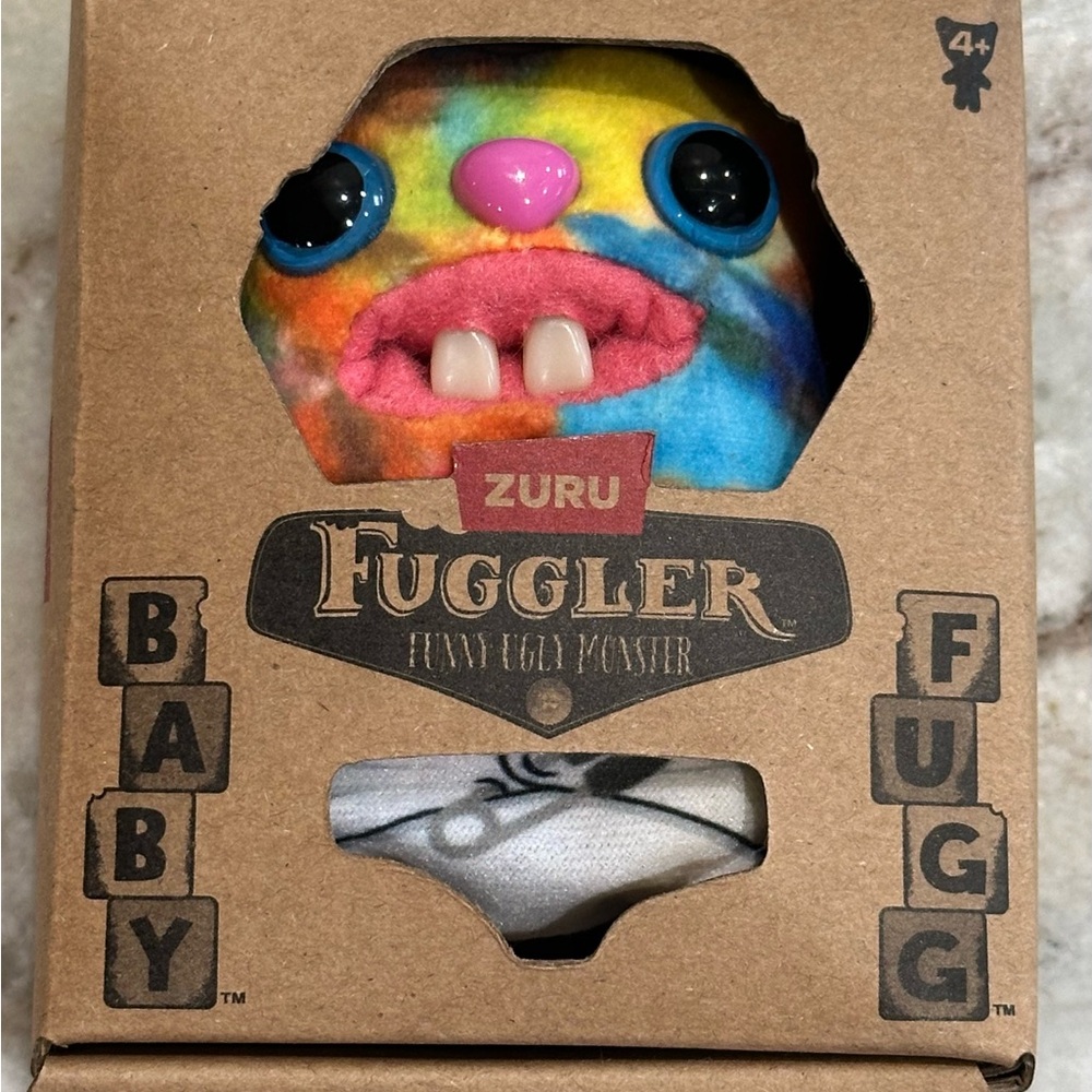 Baby Fugg FUGGLER Rabid Rabbit 3.5” Mini Plush Funny Ugly Monsters Series 3 ZURU